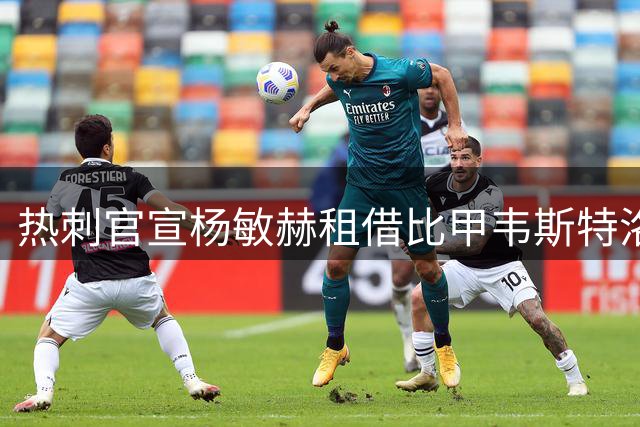 热刺官宣杨敏赫租借比甲韦斯特洛